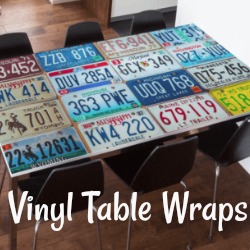 Vinyl Table Wraps